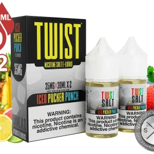 ICED Pucker Punch TWIST SALT E-LIQUID 60ml