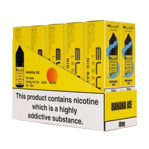 ELUX Legend Nic Salt E-Liquids - Pack of 10