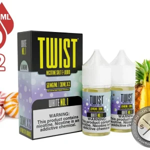 White No. 1 TWIST SALT E-LIQUID 60ml