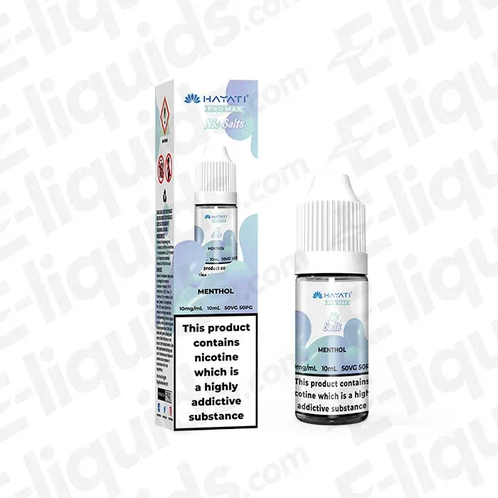 Hayati Pro Max Menthol Nic Salt