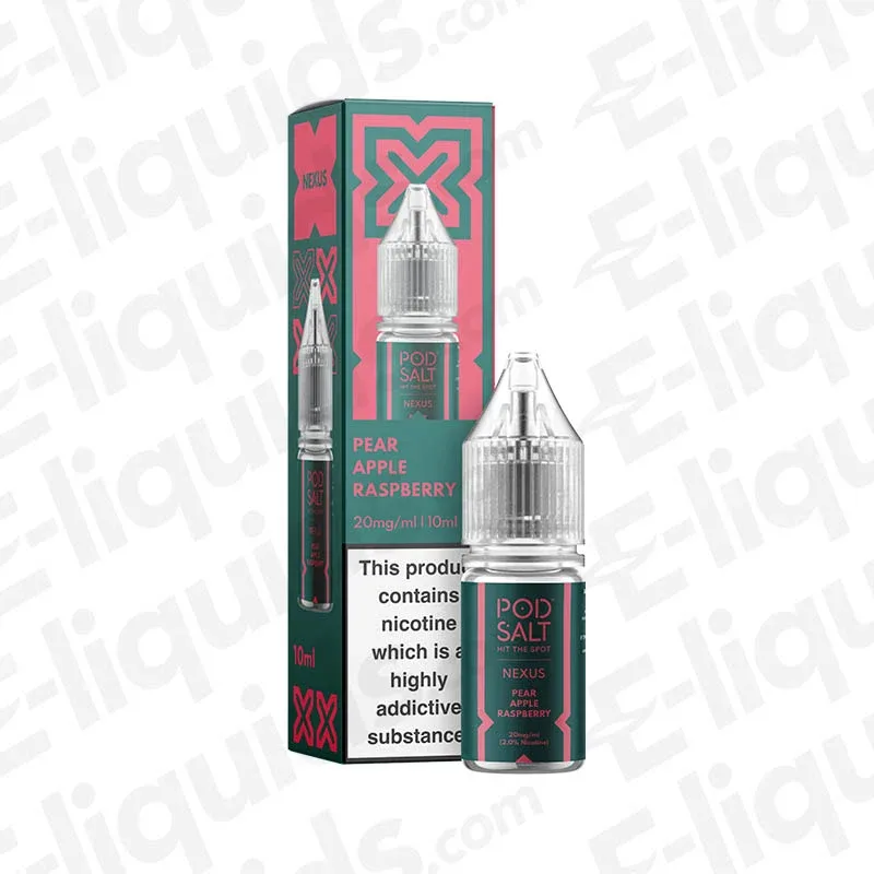 Pod Salt Nexus Pear Apple Raspberry Nic Salt