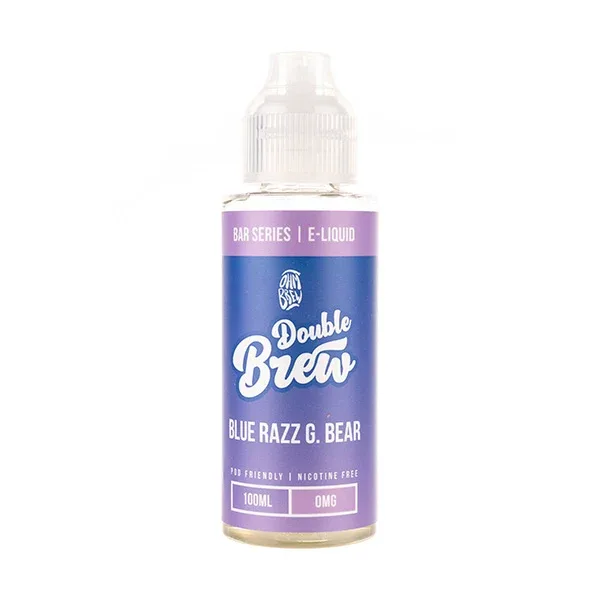Blue Razz G-Bear Double Brew Bar Series 100ml (60/40) by Ohm Brew