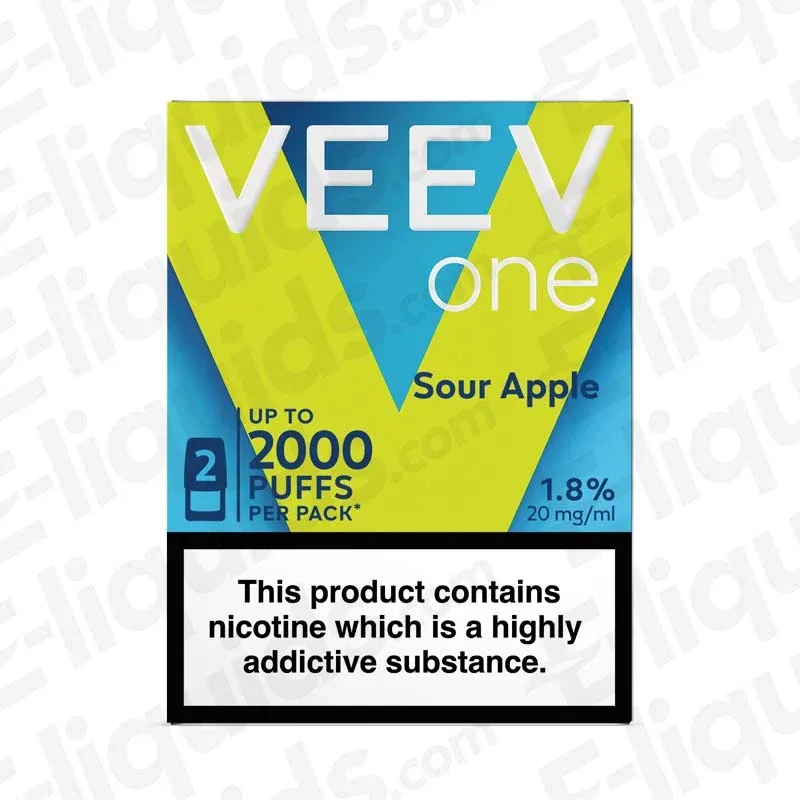 VEEV One Sour Apple Prefilled Pod (2-Pack)