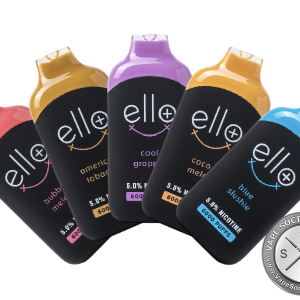 ELLO PLUS BLVK DISPOSABLE 6000 PUFF