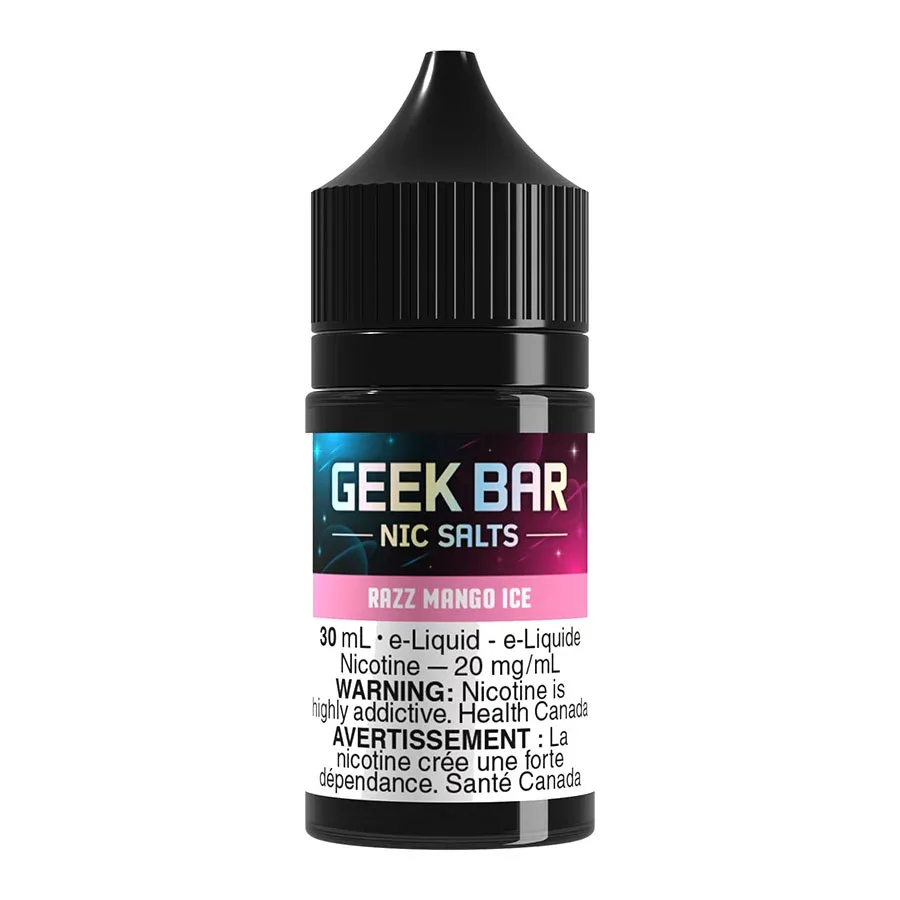 Geek Bar Salt Nic E-Liquid - Razz Mango Ice 30ml