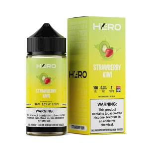 Strawberry Kiwi by Hero E-Liquid 100mL (Freebase)
