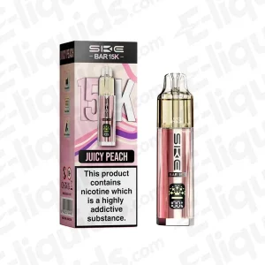 SKE Bar 15K Juicy Peach Prefilled Pod Kit