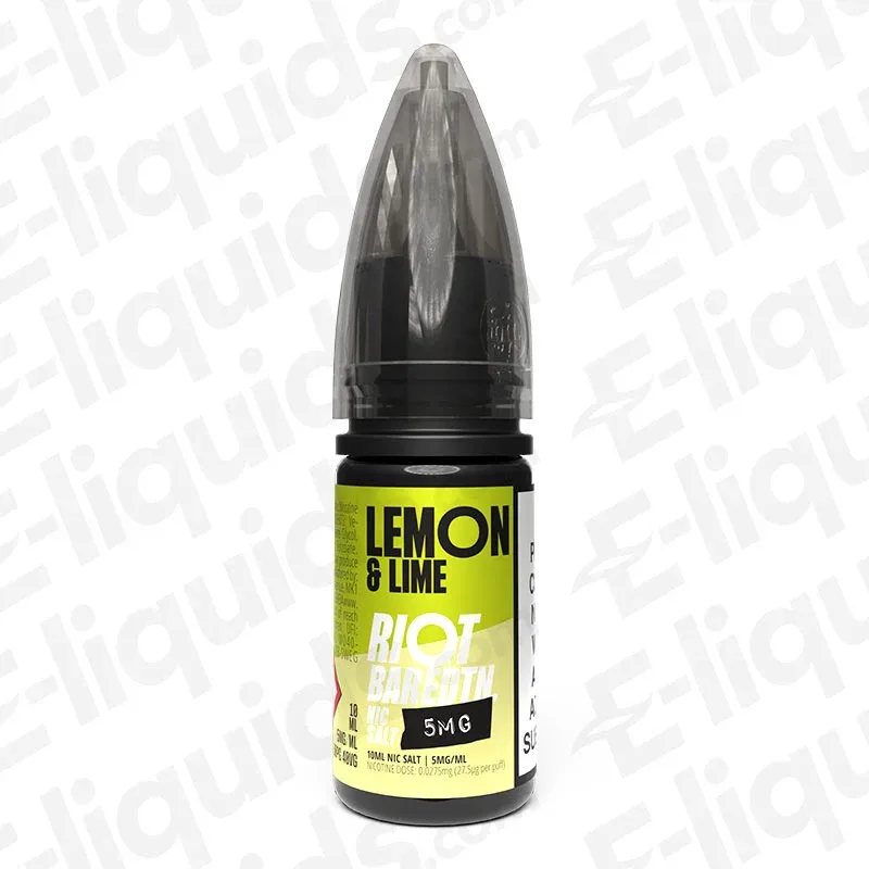 Riot Squad Bar Edition Lemon Lime Nic Salt