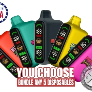 [5-Pack] Cloud King 20K Disposable Bundle