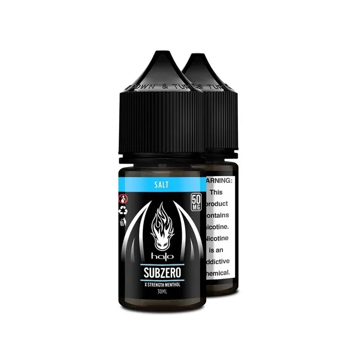 Subzero Menthol Halo Salts 30mL