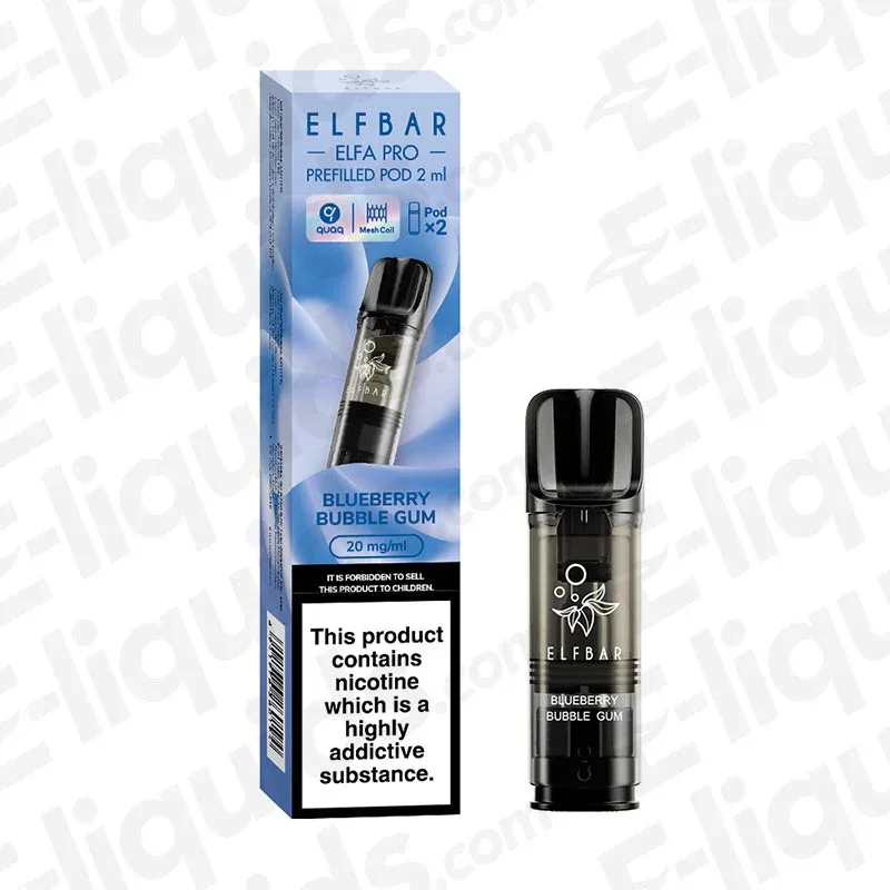ELF BAR Elfa Pro Blueberry Bubblegum Prefilled Pod