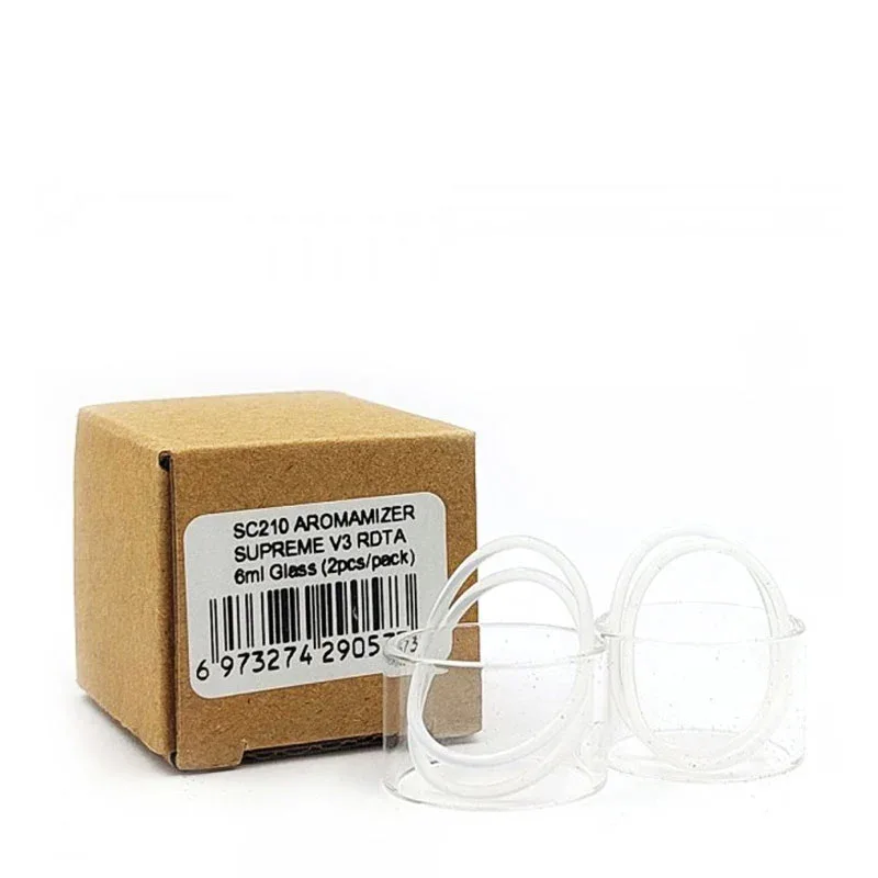 Steam Crave Aromamizer Supreme V3 Replacement Glass (2-Pack) - Image 2