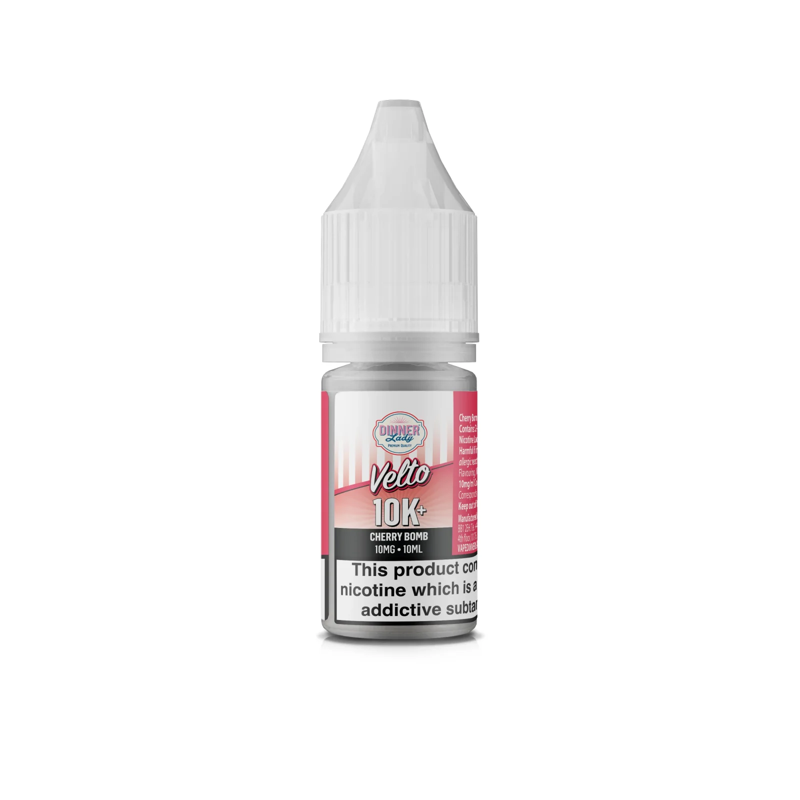 Dinner Lady Velto – Cherry Bomb Bar Salt E-Liquid