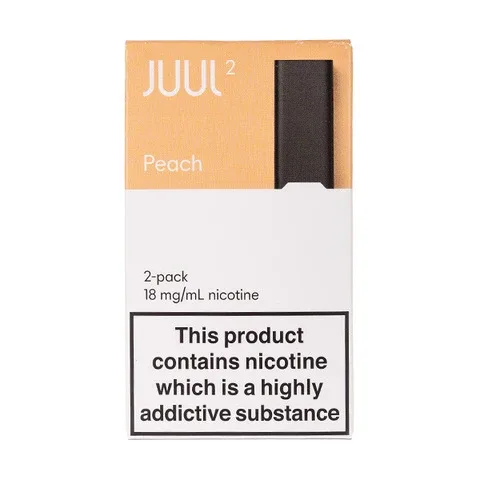 Peach 18mg Juul2 Pods