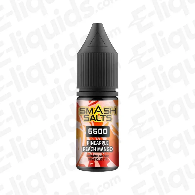 Smash Salts 6500 Pineapple Peach Mango Nic Salt