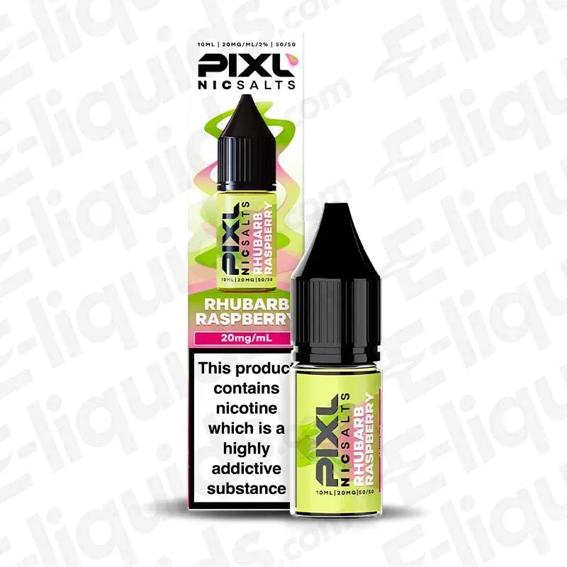 PIXL Nic Salt Rhubarb Raspberry - Image 2