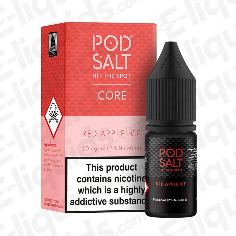 Pod Salt Red Apple Ice Nic Salt