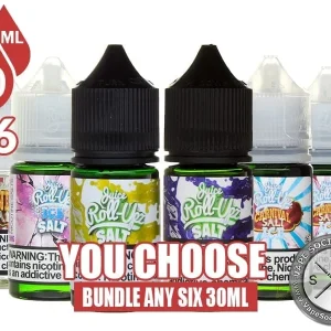 Juice Roll Upz Salt Nic Bundle 6x30ml (180ml)