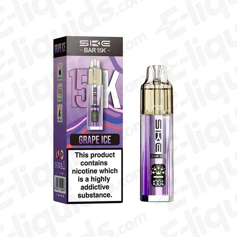 SKE Bar 15K Grape Ice Prefilled Pod Kit