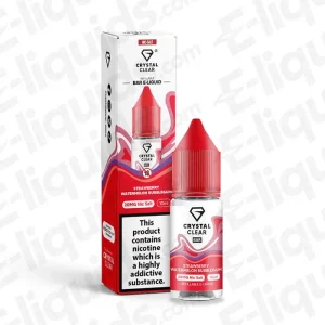 Crystal Clear Strawberry Watermelon Bubblegum Nic Salt