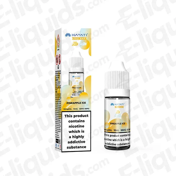 Hayati Pro Max Pineapple Ice Nic Salt - Image 2