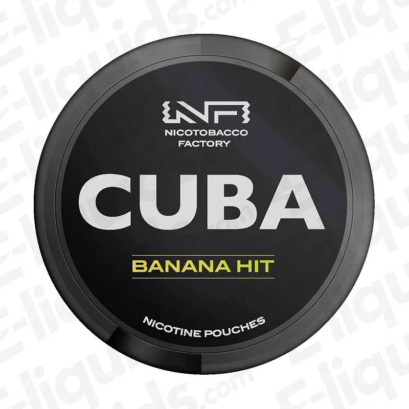 CUBA Black Banana Hit Nicotine Pouches
