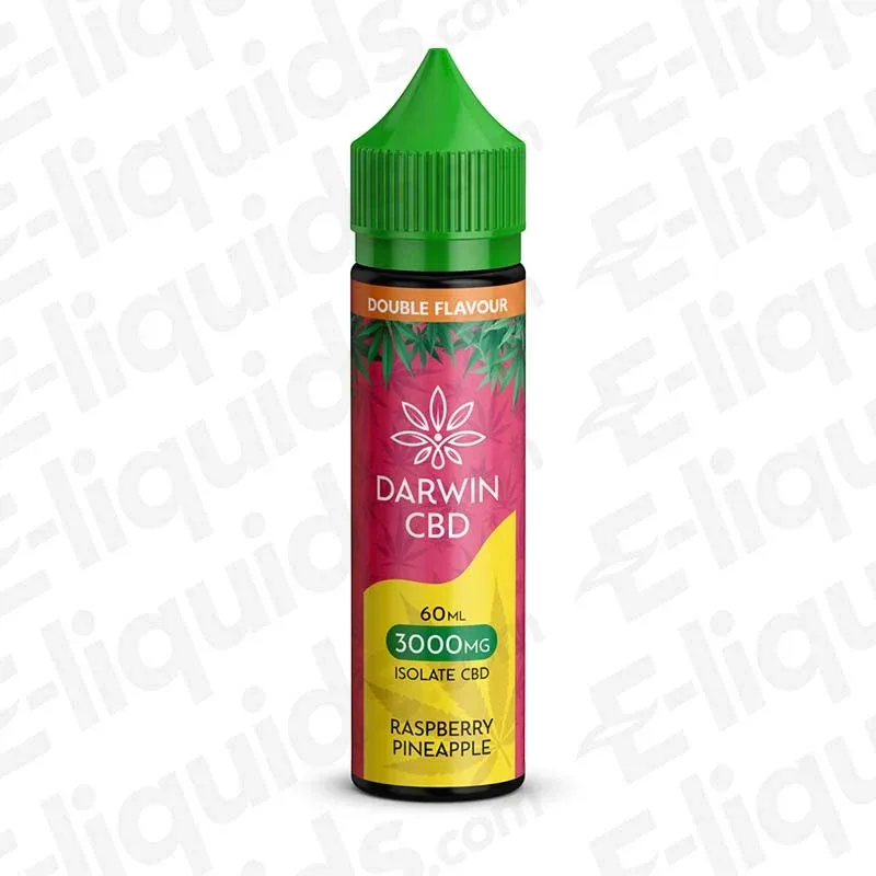 Darwin CBD 60ml Raspberry Pineapple Vape Juice