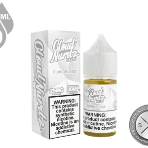 Flavorless CLOUD NURDZ SALTS 30ml