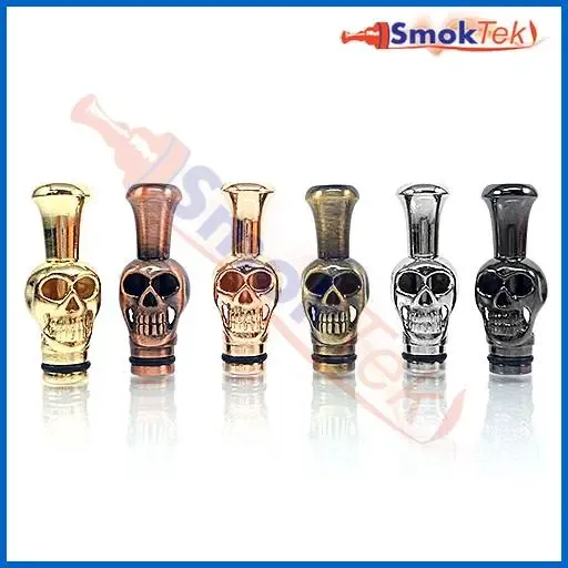 Skull Drip Tip - 510/901/KR808d-1, in 6 colors
