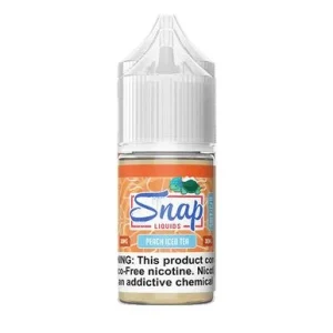 Peach Iced Tea Iced by Snap Liquids Salt Series 30mL