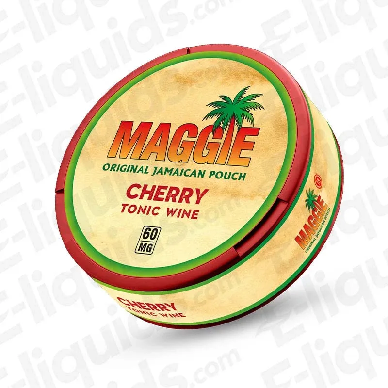 MAGGIE Cherry Tonic Wine Nicotine Pouches - Image 2