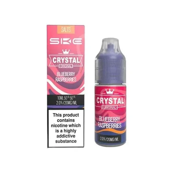 SKE Crystal Nic Salt Blueberry Raspberries E-liquid