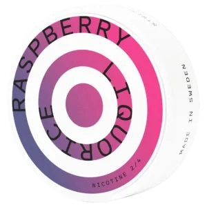 Helwit - Raspberry Liquorice Nicotine Pouches
