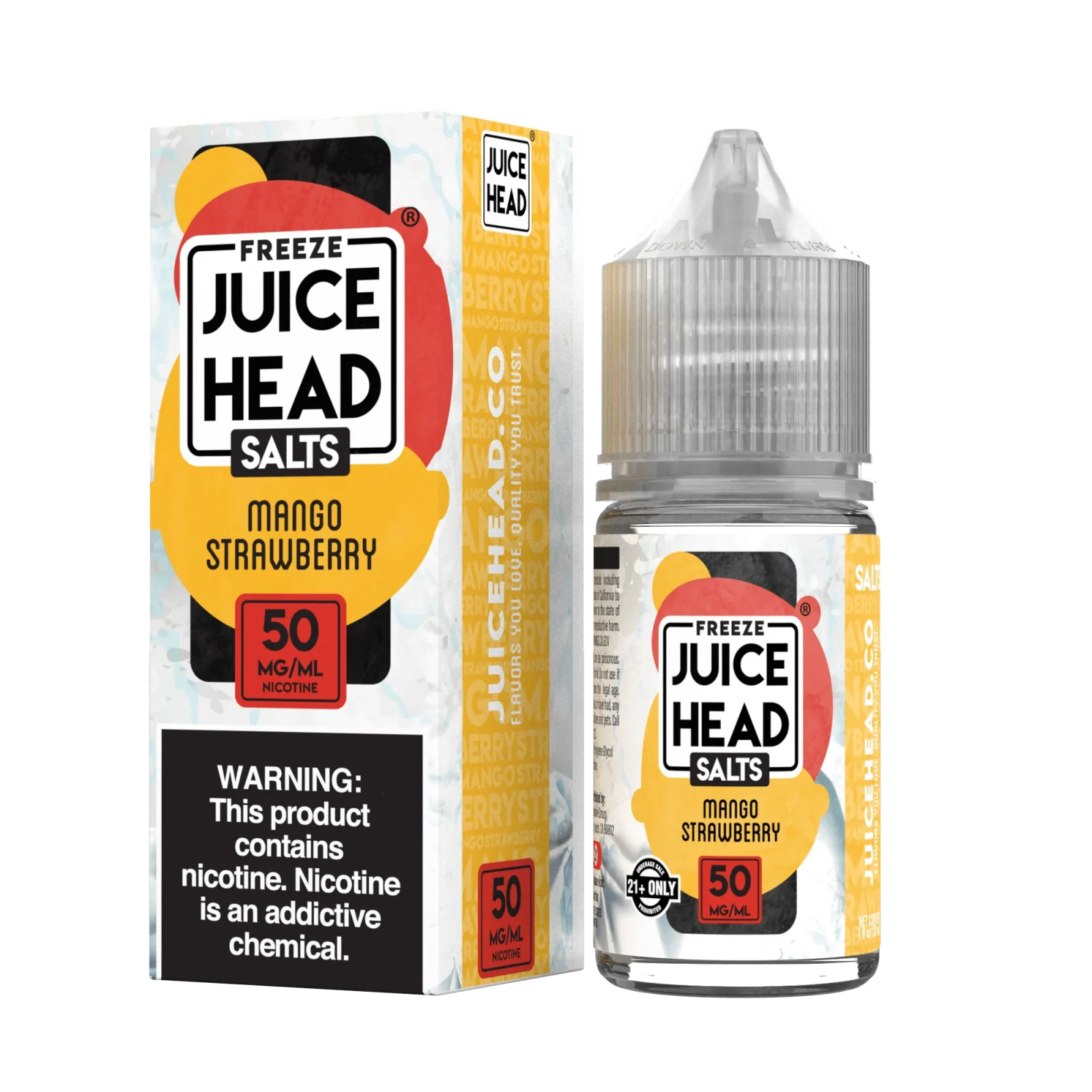 Mango Strawberry FREEZE SALT - Juice Head - 30mL - Image 2