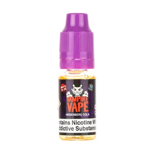 Heisenberg Cola E-Liquid By Vampire Vape