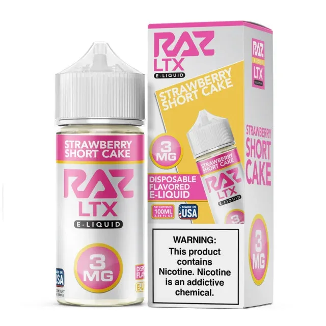 Strawberry Shortcake Pod Juice x Raz LTX Edt. 100mL