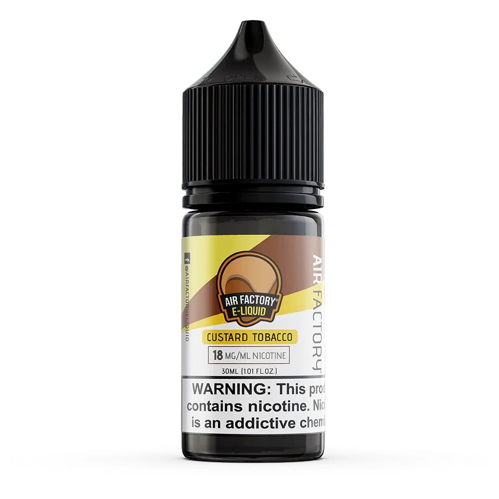Air Factory Salt Custard Tobacco eJuice - Image 2