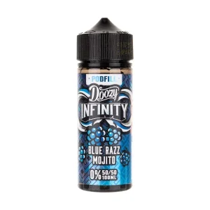 Blue Razz Mojito 100ml (50/50) Shortfill E-Liquid by Doozy Infinity