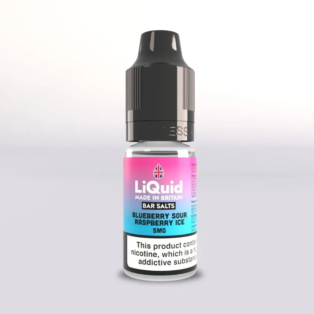 Blueberry Sour Raspberry Ice - Nicotine Salt Vape Juice - Image 2