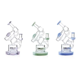 Lookah (Dab Rig) 10” Recycler Inline Percolator Nebula Water Pipe