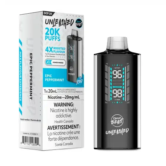 Flavour Beast Unleashed DCP 20K Disposable Epic Peppermint