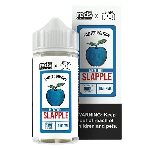 Slapple Menthol by 7Daze Reds x Keep It 100 Series | 100mL