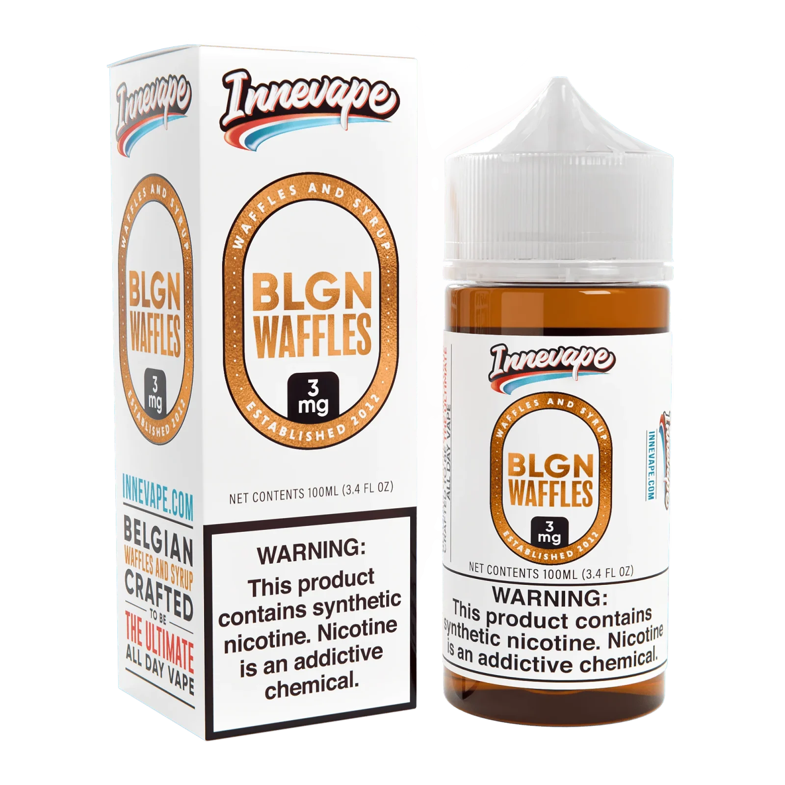 BLGN Waffles - Innevape E-Liquids - 100mL