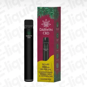 Darwin CBD 300mg Cherries Red Berries & Menthol Mix Prefilled Pod Kit
