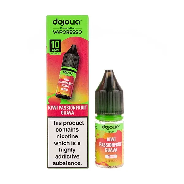 Kiwi Passionfruit Guava Dojoliq Nic Salt E-Liquid by Vaporesso