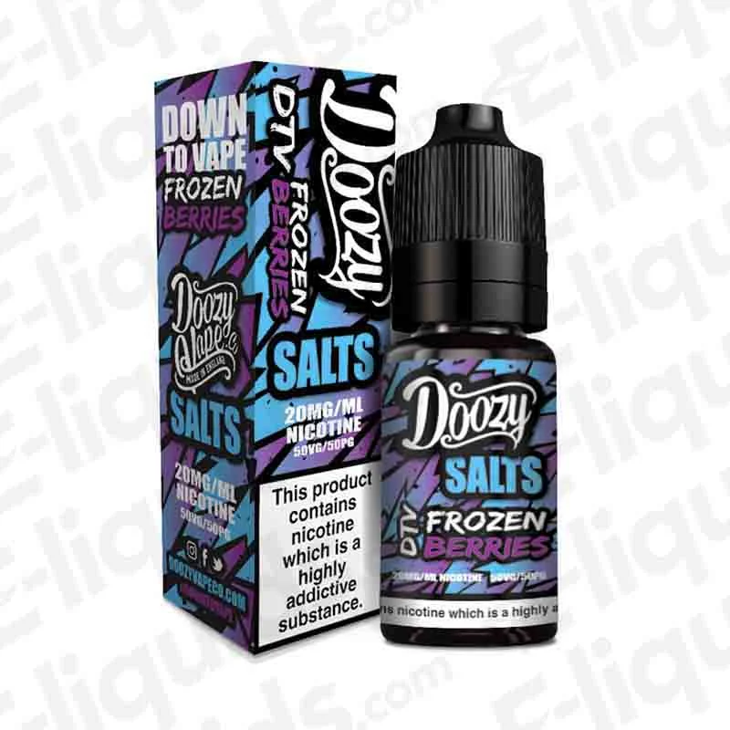 Doozy Vape Co Frozen Berries Nic Salt