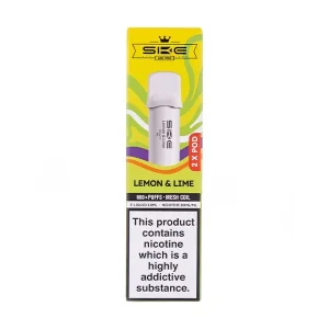Lemon Lime Crystal 600 Pro Prefilled Pods by SKE
