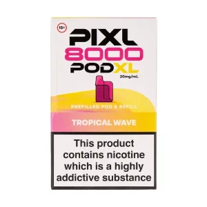 Tropical Wave Pixl 8000 Prefilled Pod + Refill Pack