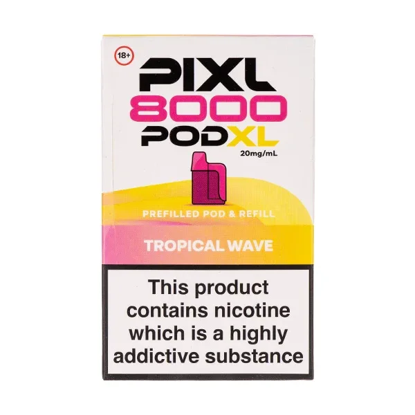 Tropical Wave Pixl 8000 Prefilled Pod + Refill Pack