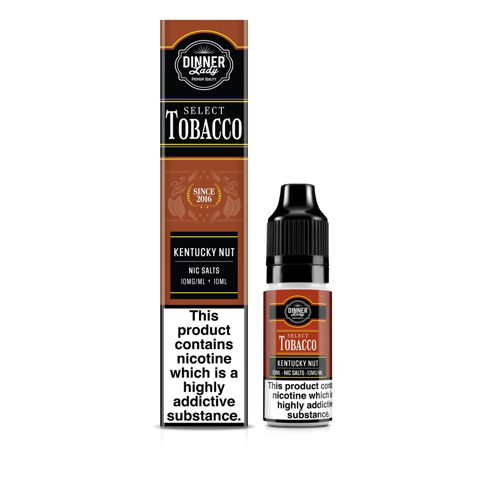 Dinner Lady Select Tobacco – Kentucky Nut Bar Salt E-Liquid - Image 2